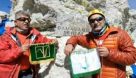 صعود کوهنوردان توسعه نیشکر به بام ایران ، نیشکری‌ها بر فراز قله دماوند ایستادند.