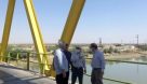 مدیرعامل شرکت آبیاری کرخه و شاوور از رودخانه‌های هوفل و نیسان بازدید کرد