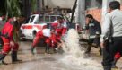 امدادرسانی نجاتگران هلال احمر به ۷ شهر متأثرین از بارش باران