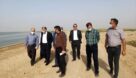 بازدید مدیرعامل سازمان آب و برق خوزستان از تاسیسات شبکه‌های آبیاری و زهکشی شهرستان آبادان و پروژه ساماندهی رودخانه اروند