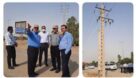 بازدید مدیرعامل شرکت توزیع برق خوزستان از خروجی ایستگاه های برق شهرستان اندیمشک