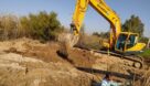عملیات احداث مخزن ذخیره آب شهر شاوور در شهرستان کرخه آغاز شد