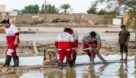 امدادرسانی هلال احمر خوزستان به متاثرین از سیلاب