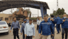 بازدید معاون منابع انسانی و امور اجتماعی از پروژه احداث اتاق کنترل ورود و خروج کالا از درب شماره ۲ شرکت فولاد خوزستان