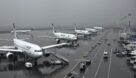 لغو و تاخیر ۵ پرواز فرودگاه اهواز به دلیل شرایط نامناسب جوی