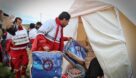 امدادرسانی هلال احمر به ساکنان مناطق متاثر از بارندگی‌ها در خوزستان