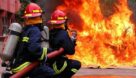 مهار آتش سوزی در مجتمع بنکداران اهواز